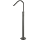 Meir Freestanding Single Lever Bath Shower Mixer Tap With Shower Kit Shadow MB09-PVDGM_2