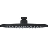 Meir Round Shower Head 200mm Matt Black MH04_1