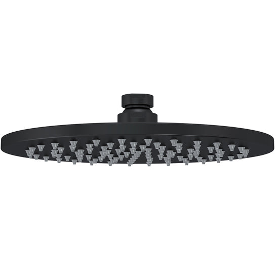 Meir Round Shower Head 200mm Matt Black MH04_2