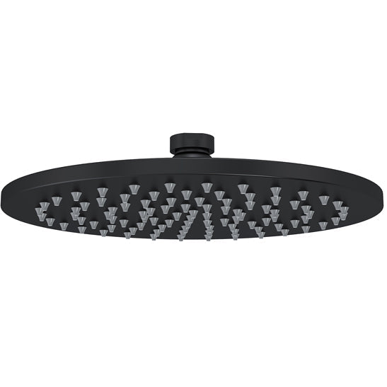 Meir Round Shower Head 200mm Matt Black MH04_3