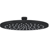 Meir Round Shower Head 200mm Matt Black MH04_3