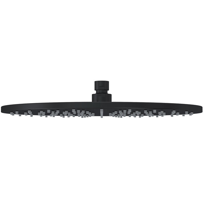 Meir Round Shower Head 300mm Matt Black MH06_1