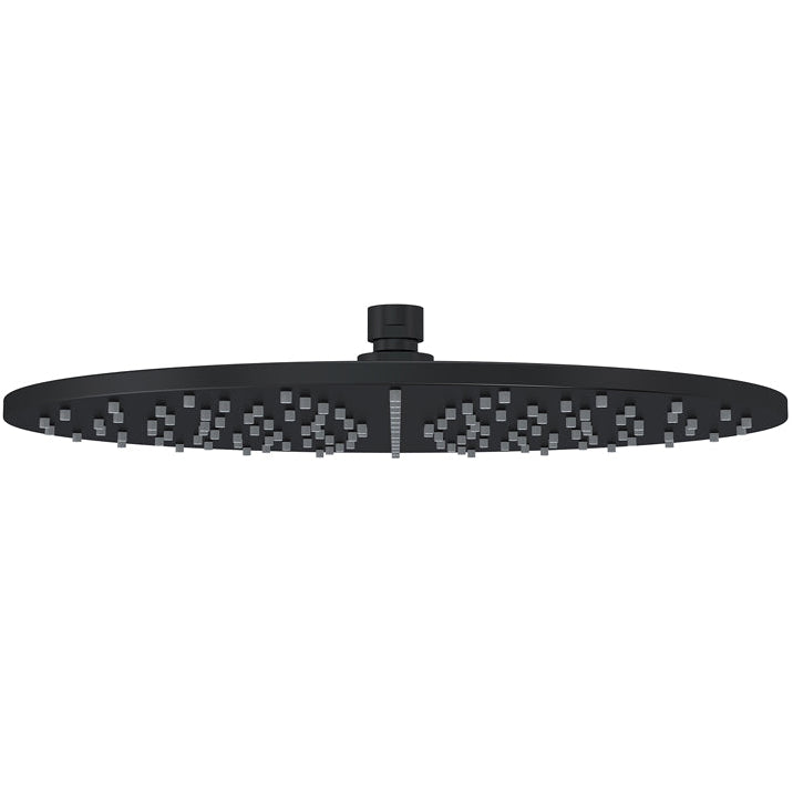 Meir Round Shower Head 300mm Matt Black MH06_2