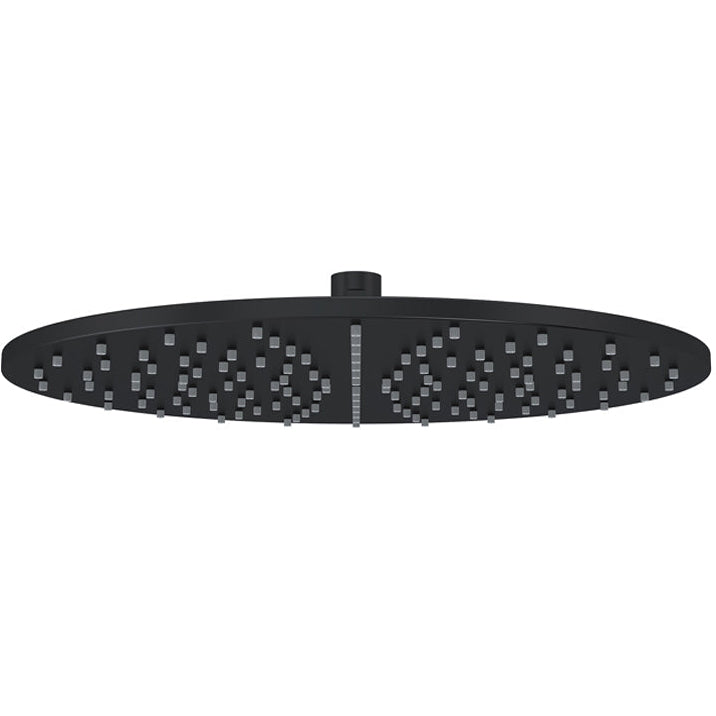 Meir Round Shower Head 300mm Matt Black MH06_3
