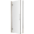 Hudson Reed Apex Hinged Shower Door Chrome, 8mm Glass MH76-E8