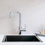 Meir Square Neck Single Lever Kitchen Mixer Tap Chrome MK02-C LS