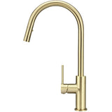 Meir Piccola Pull-Out Single Lever Kitchen Mixer Tap Tiger Bronze MK17-PVDBB_2