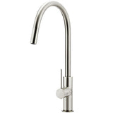 Meir Piccola Pull-Out Single Lever Kitchen Mixer Tap Brushed Nickel MK17-PVDBN_