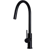 Meir Piccola Pull-Out Single Lever Kitchen Mixer Tap Matt Black MK17_1