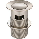 Meir Push Button Click Clack Basin Waste - Slotted Champagne MP04-A-CH_1