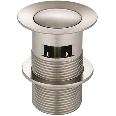 Meir Push Button Click Clack Basin Waste - Slotted Champagne MP04-A-CH_1