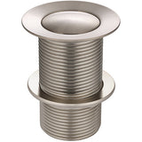 Meir Push Button Click Clack Basin Waste - Unslotted Champagne MP04-B-CH_1
