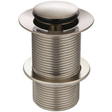 Meir Push Button Click Clack Basin Waste - Unslotted Champagne MP04-B-CH_2