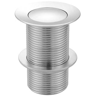 Meir Push Button Click Clack Basin Waste - Unslotted Chrome MP04-B-C_1