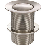Meir Push Button Click Clack Bath Waste - Unslotted, Without Overflow Champagne MP04-B40-CH_1