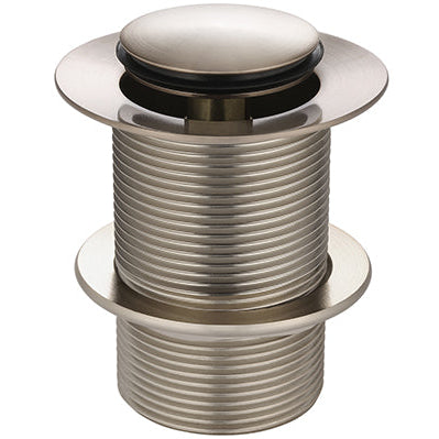 Meir Push Button Click Clack Bath Waste - Unslotted, Without Overflow Champagne MP04-B40-CH_2