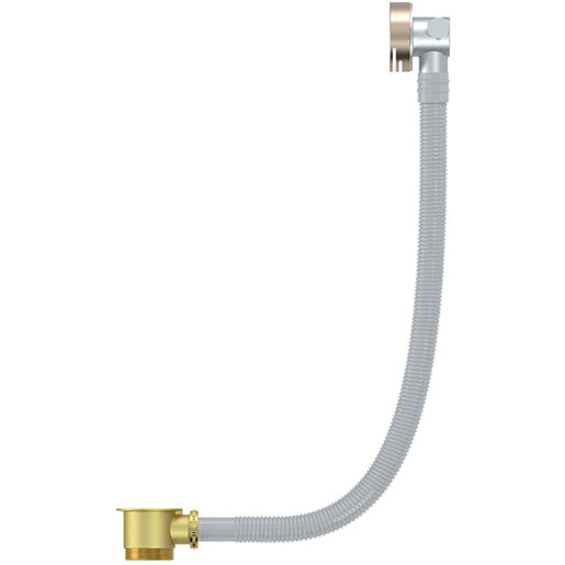 Meir Round Bath Filler & Overflow, Waste Required Champagne MP04-FO-CH_2