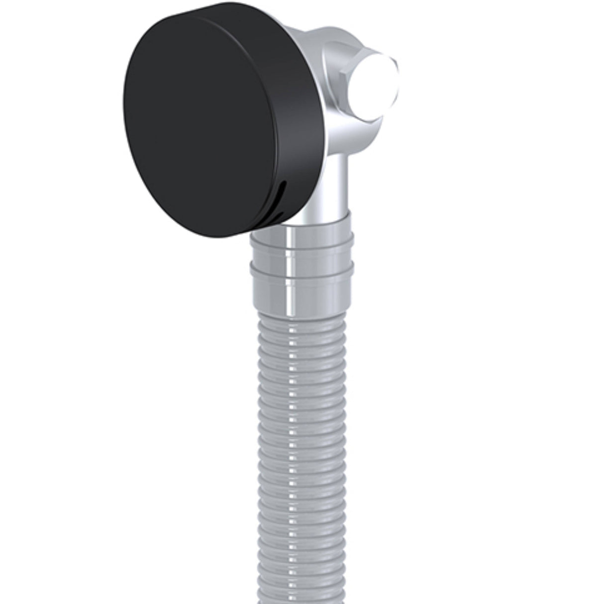 Meir Round Bath Filler & Overflow, Waste Required Matt Black MP04-FO_1
