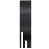 Meir Round Bath Filler & Overflow, Waste Required Matt Black MP04-FO_4