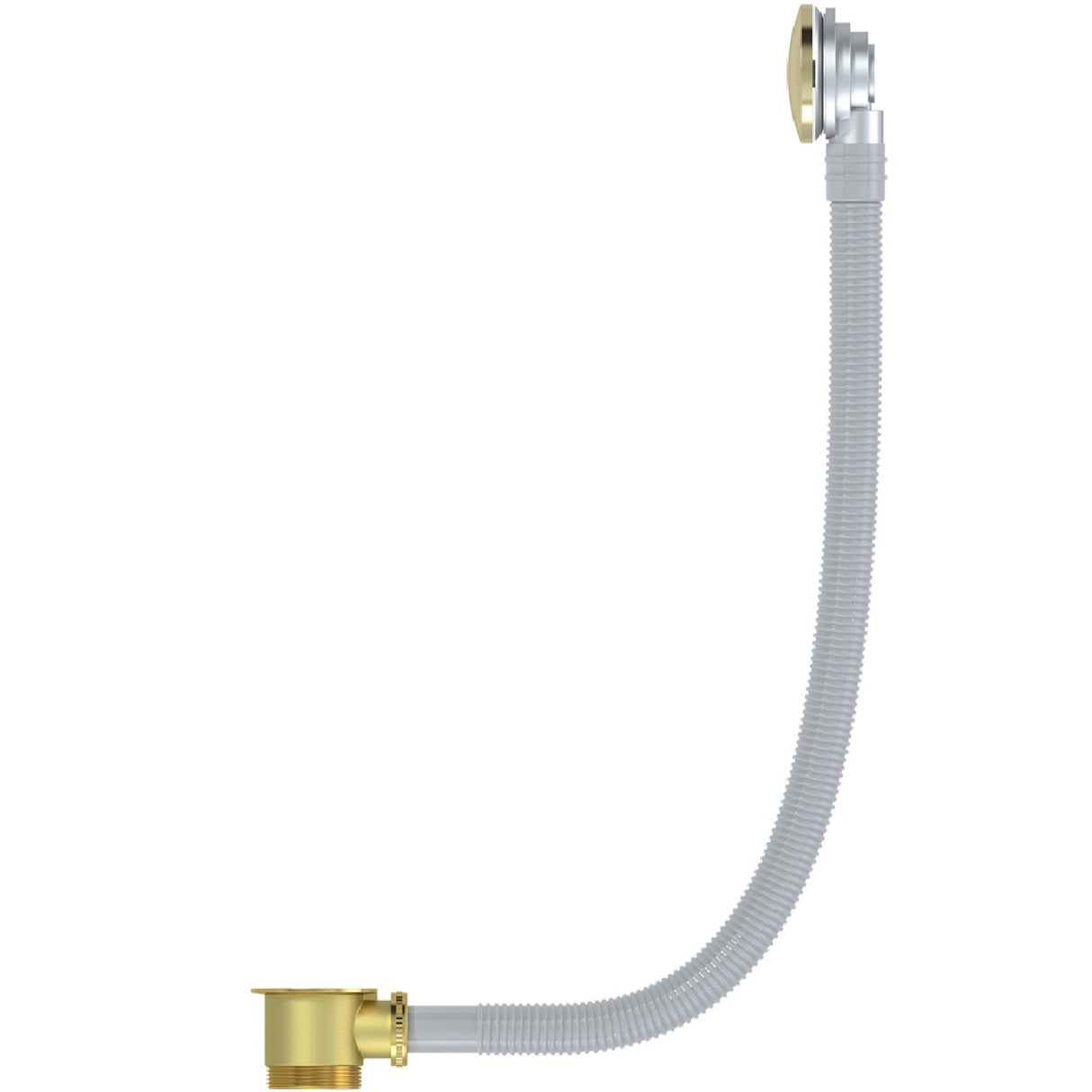Meir Round Bath Overflow, Waste Required Tiger Bronze MP04-O-PVDBB_2