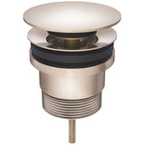 Meir Universal Push Button Basin & Bath Waste - With or Without Overflow Champagne MP04F-UNI-CH_2