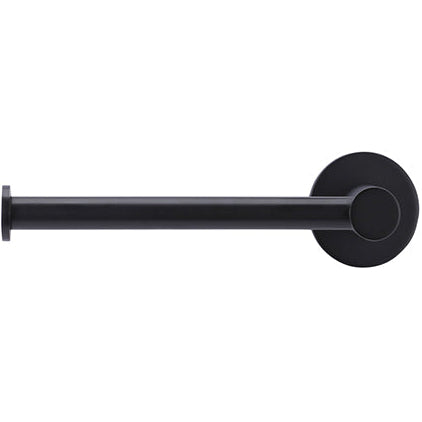 Meir Round Toilet Roll Holder Matt Black MR02-R_2