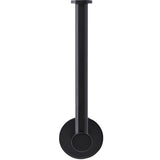 Meir Round Toilet Roll Holder Matt Black MR02-R_4