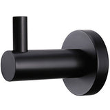 Meir Round Robe Hook Matt Black MR03-R_2