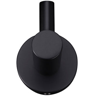 Meir Round Robe Hook Matt Black MR03-R_3