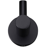Meir Round Robe Hook Matt Black MR03-R_3