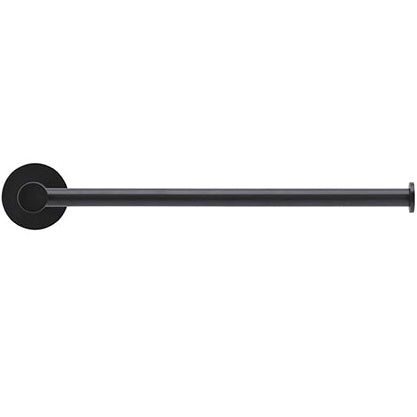 Meir Round Hand Towel Rail Matt Black MR05-R_2