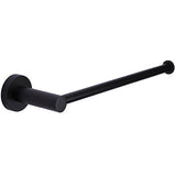 Meir Round Hand Towel Rail Matt Black MR05-R_4