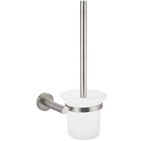 Meir Round Wall Mounted Toilet Brush & Holder Brushed Nickel MTO01-R-PVDBN_1