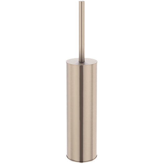 Meir Round Wall Mounted / Floor Standing Toilet Brush & Holder Champagne MTO02-R-CH_3