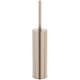 Meir Round Wall Mounted / Floor Standing Toilet Brush & Holder Champagne MTO02-R-CH_3
