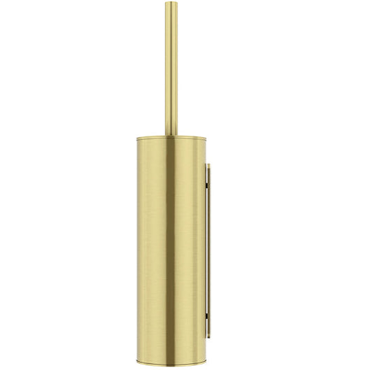 Meir Round Wall Mounted / Floor Standing Toilet Brush & Holder Tiger Bronze MTO02-R-PVDBB_2