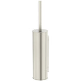 Meir Round Wall Mounted / Floor Standing Toilet Brush & Holder Brushed Nickel MTO02-R-PVDBN_1