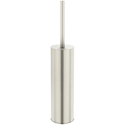 Meir Round Wall Mounted / Floor Standing Toilet Brush & Holder Brushed Nickel MTO02-R-PVDBN_3