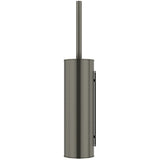 Meir Round Wall Mounted / Floor Standing Toilet Brush & Holder Shadow MTO02-R-PVDGM_2