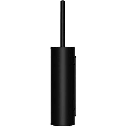 Meir Round Wall Mounted / Floor Standing Toilet Brush & Holder Matt Black MTO02-R_2