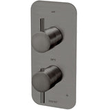 Meir 1 Outlet Thermostatic Concealed Shower Valve - Shadow MTV11-SET-PVDGM