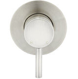 Meir Concealed 1 Outlet Round Single Lever Mixer Valve & Concealed Body, Brushed Nickel MW03S-FIN-PVDBN + MW13BDY_4