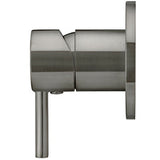 Meir Concealed 1 Outlet Round Single Lever Mixer Valve & Concealed Body, Shadow MW03S-FIN-PVDGM + MW13BDY_2