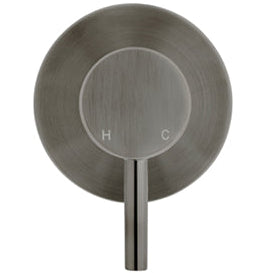 Meir Concealed 1 Outlet Round Single Lever Mixer Valve & Concealed Body, Shadow MW03S-FIN-PVDGM + MW13BDY_3