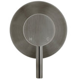 Meir Concealed 1 Outlet Round Single Lever Mixer Valve & Concealed Body, Shadow MW03S-FIN-PVDGM + MW13BDY_3