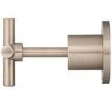 Twin Cross Handles For Wall Mounted Valves - Champagne MW08JL-CH_2