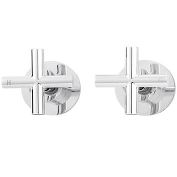 Meir Twin Cross Handles For Wall Mounted Valves, Without Body MW08JL-C_4