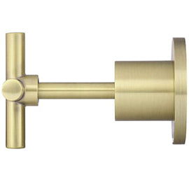 Twin Cross Handles For Wall Mounted Valves - Tiger Bronze MW08JL-PVDBB_2