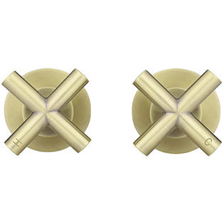 Twin Cross Handles For Wall Mounted Valves - Tiger Bronze MW08JL-PVDBB_4