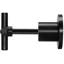 Twin Cross Handles For Wall Mounted Valves - Matt Black_2